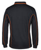 Long Sleeve Piping Polo - JB's Wear | Northern Printing Group