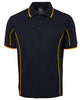 Navy Short Sleeve Piping Polo - JB's Wear | Northern Printing Group